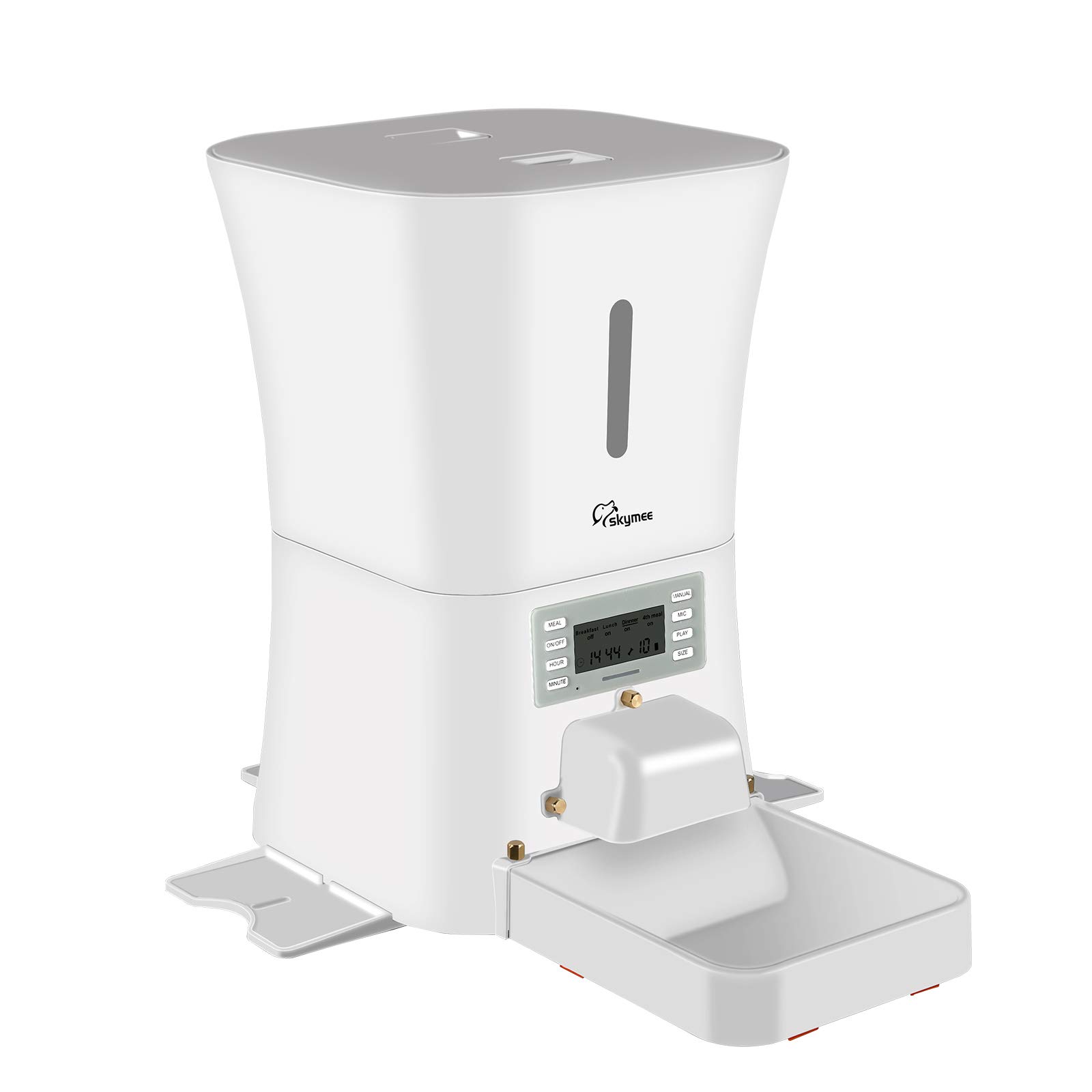 【愛犬・愛猫用】Skymee自動給餌器（Wi-Fi・カメラ） 8L大容量 Amazon | SKYMEE 8L タイマー 自動ペットフィーダー フード